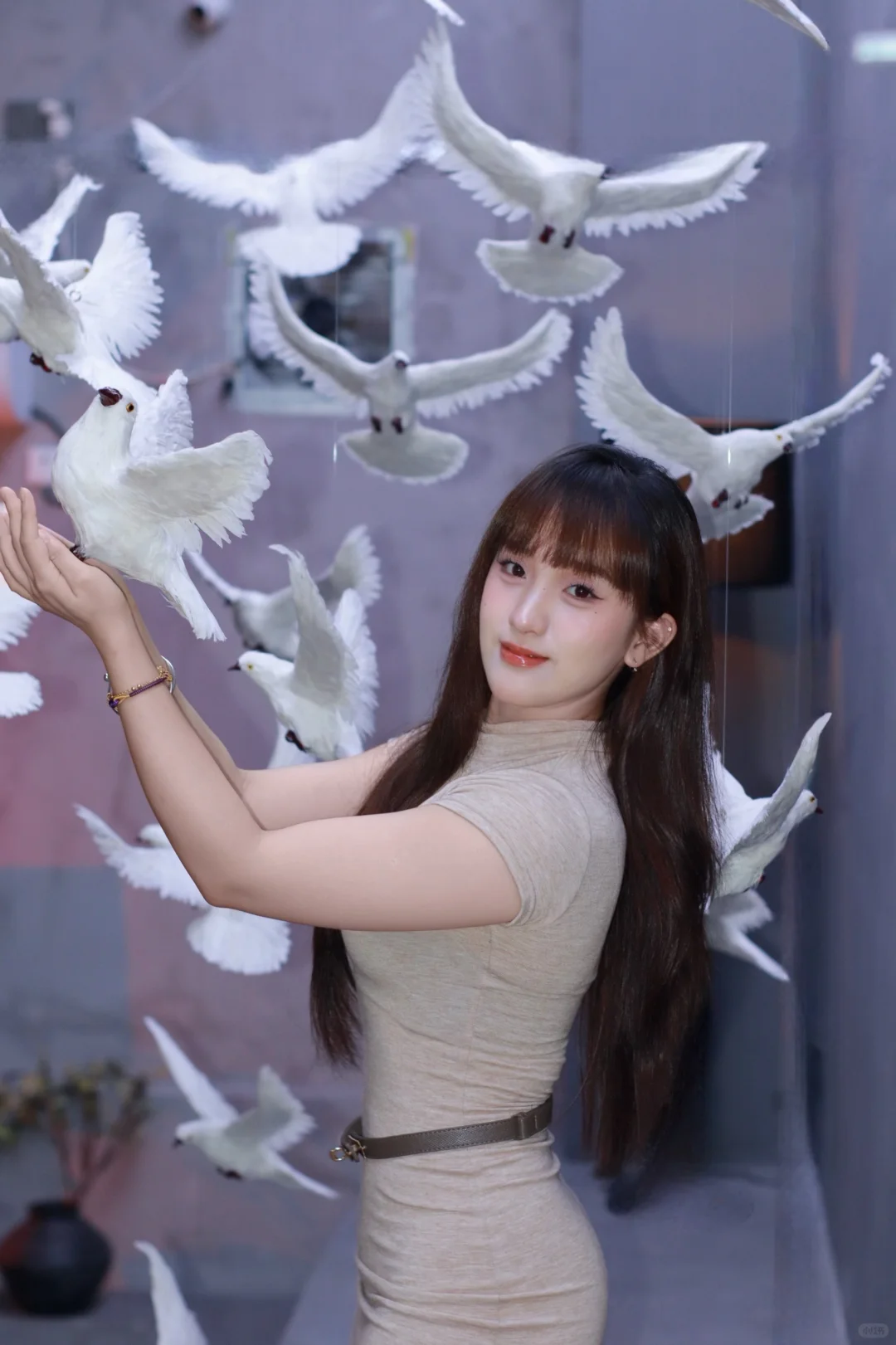 我怎么就遇到了她呢！她好美！