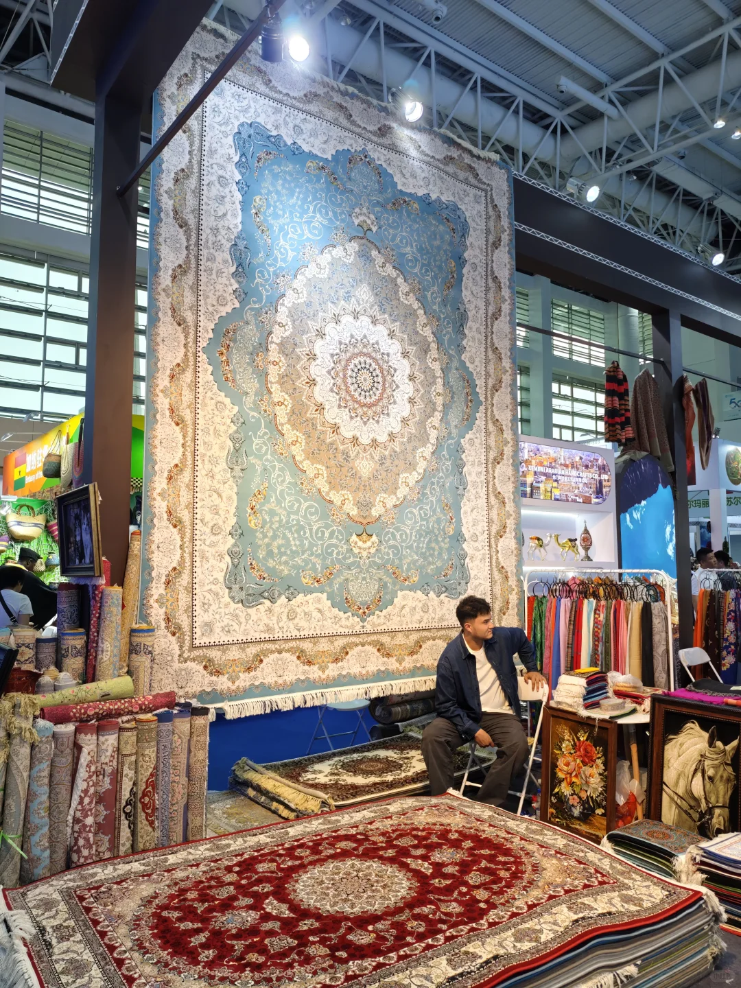 在银川逛中阿博览会像穿越到中东市集!
