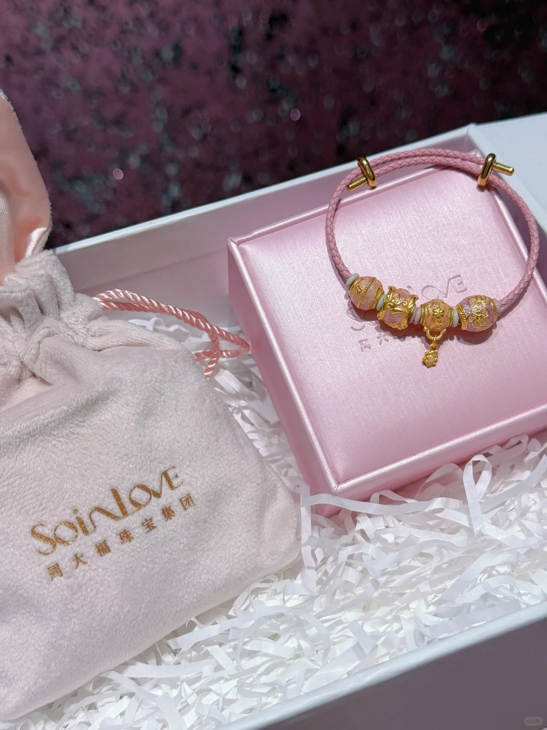 ✨救命！我对这款粉瓷转运珠真的毫无抵抗力?