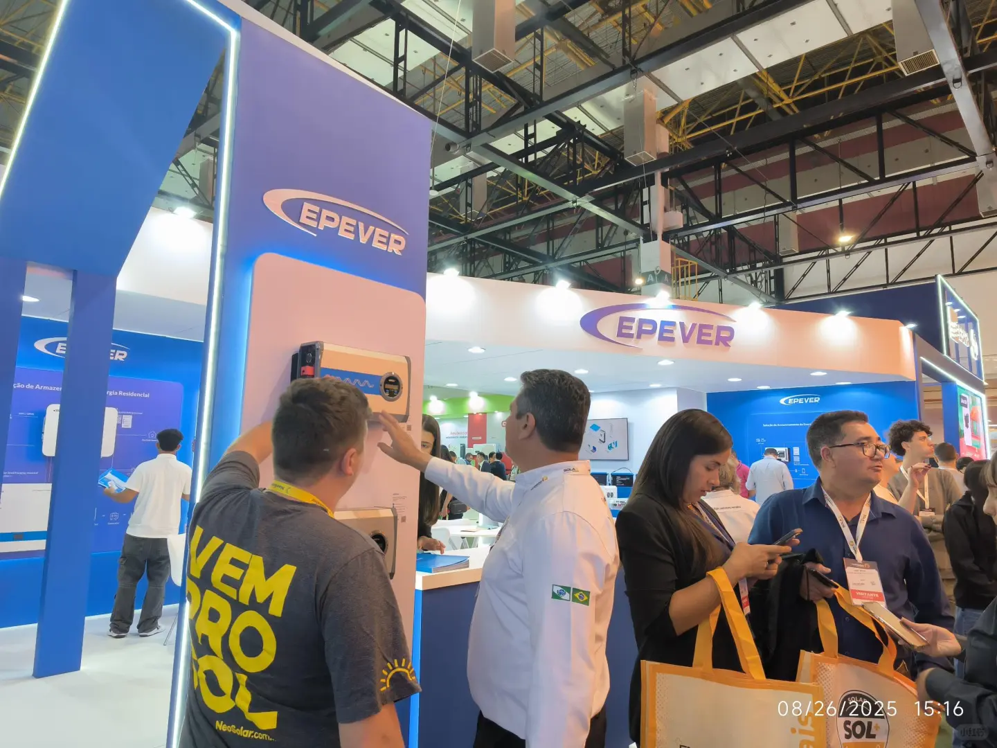 ?直击能源盛宴巴西INTERSOLAR展会现场!