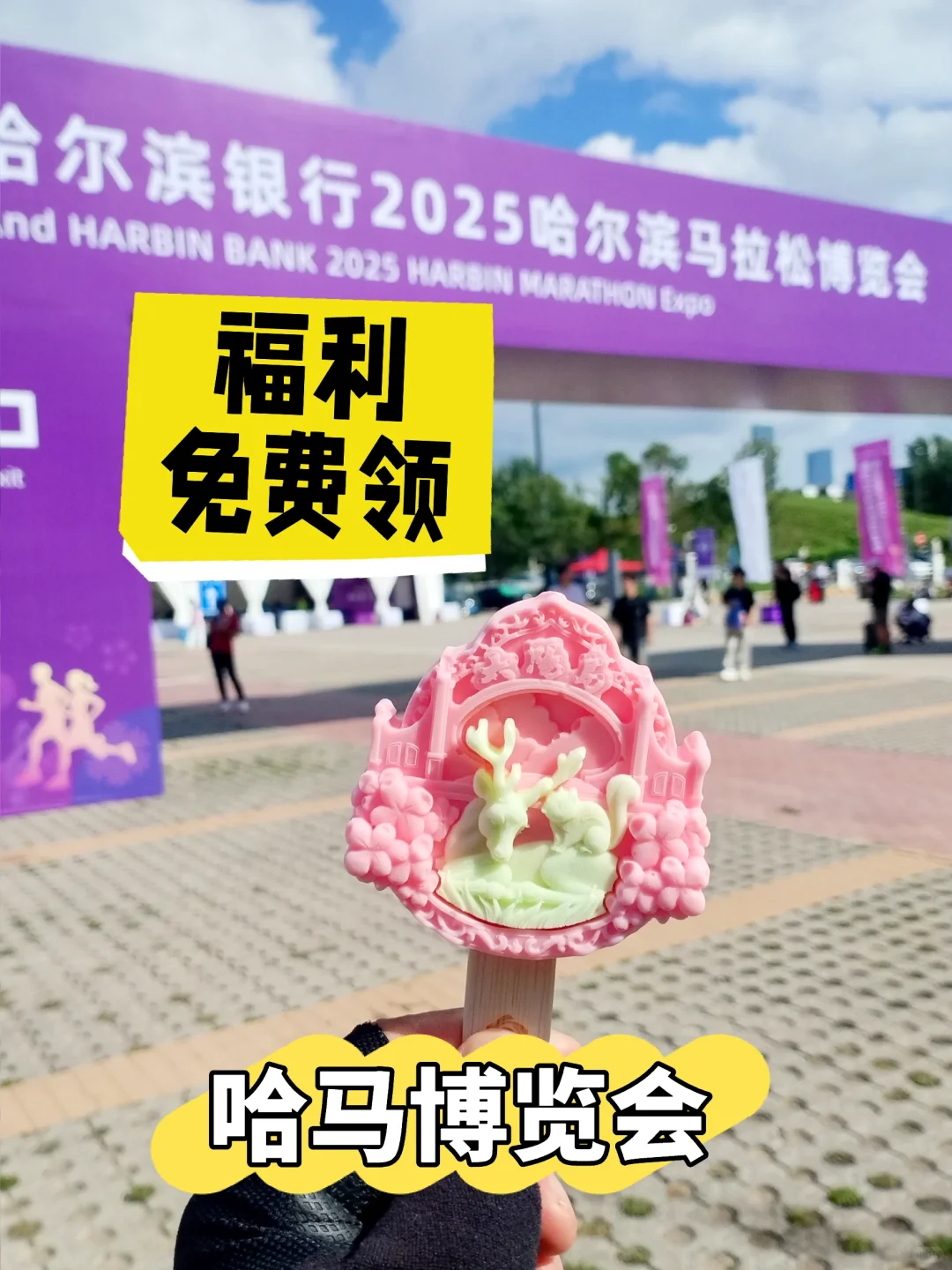 免费送✅哈尔滨马拉松博览会太好逛❕