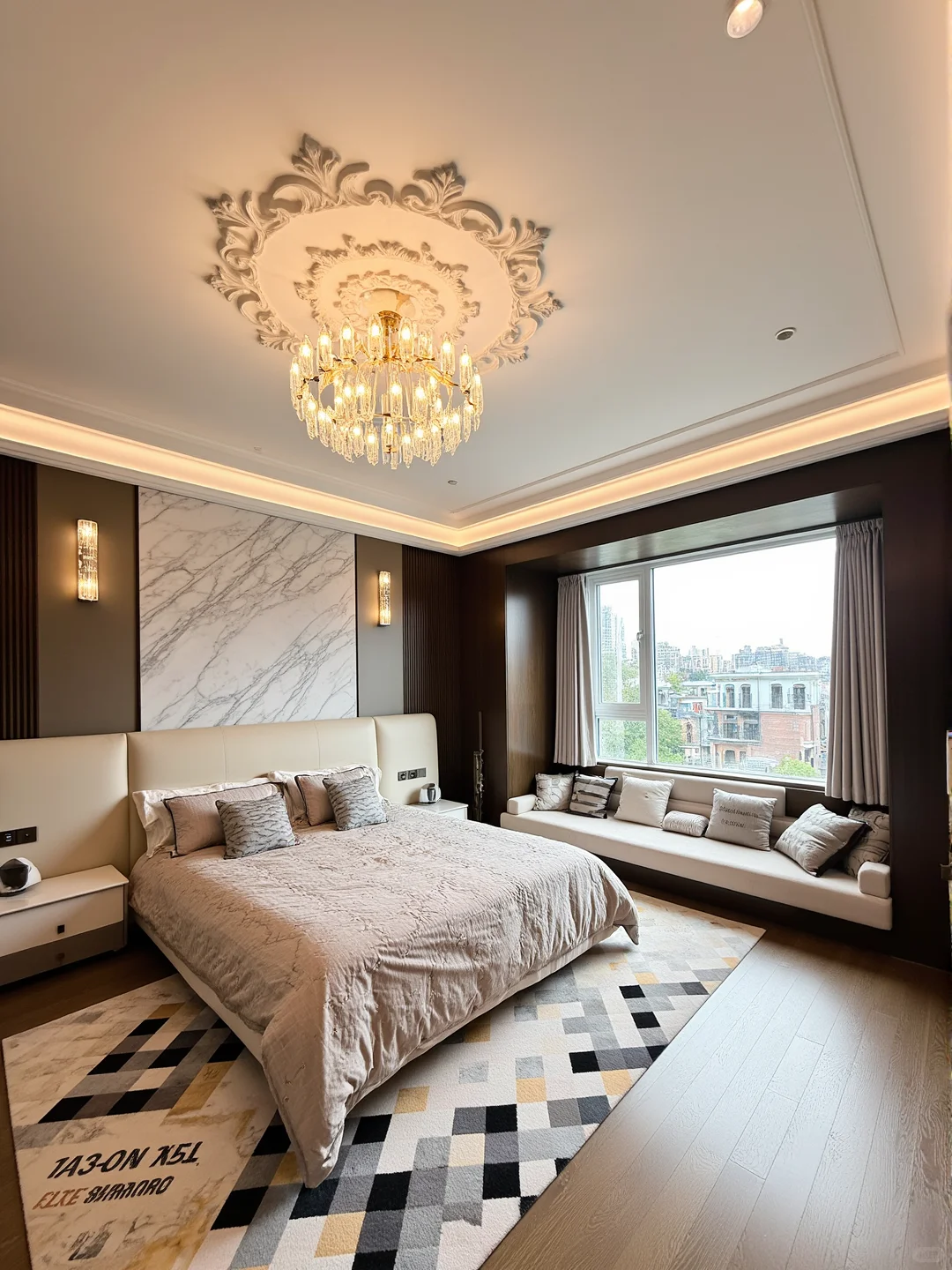 我对好看的床真的没有一点抵抗力～