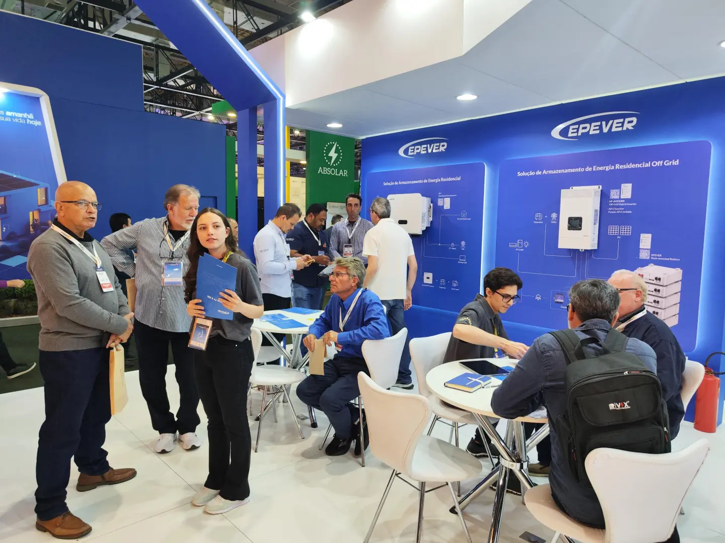 ?直击能源盛宴巴西INTERSOLAR展会现场!