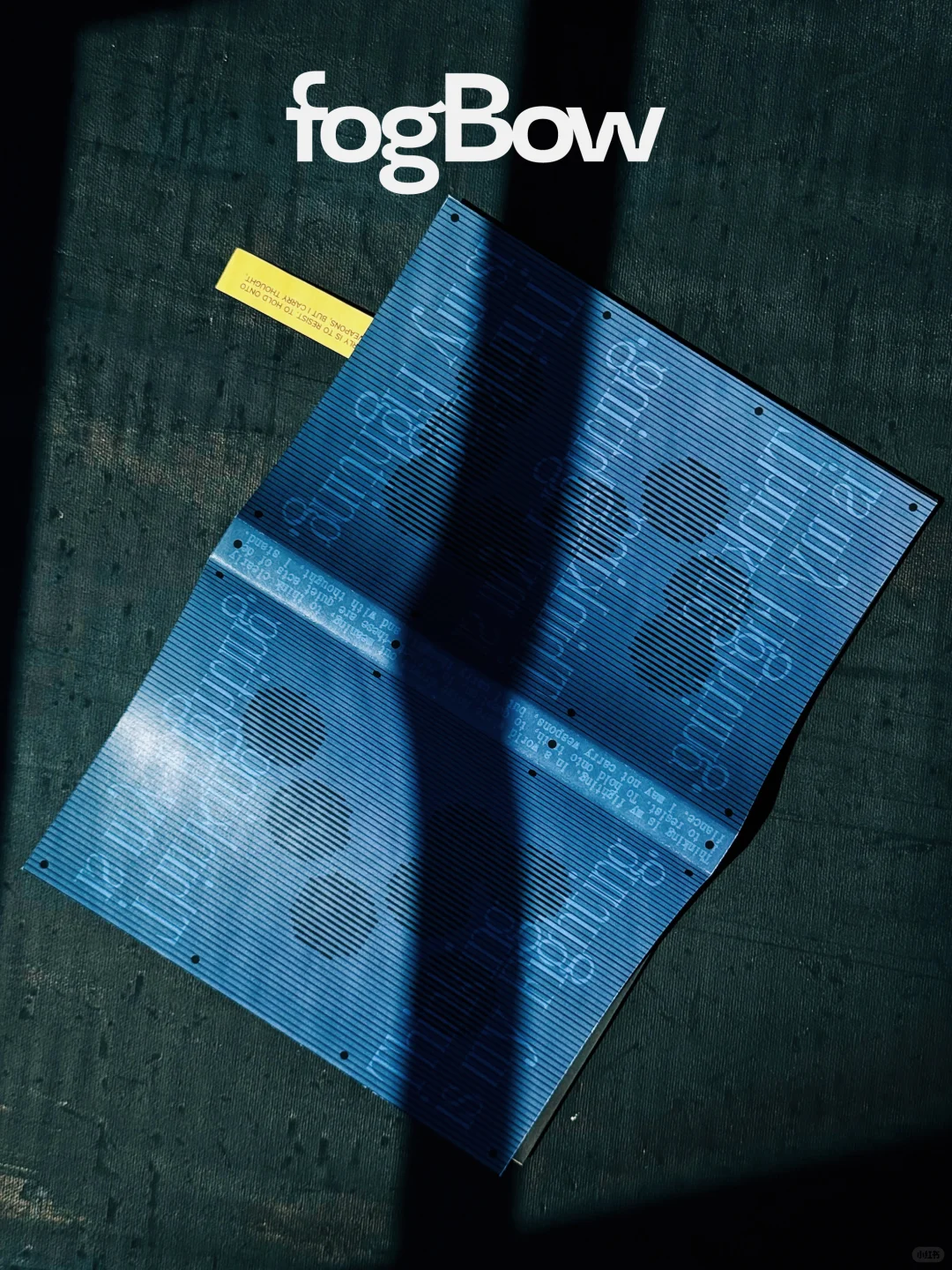 Fogbow | #思考就是我的抵抗