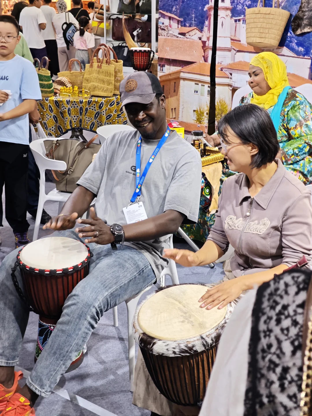 在银川逛中阿博览会像穿越到中东市集!