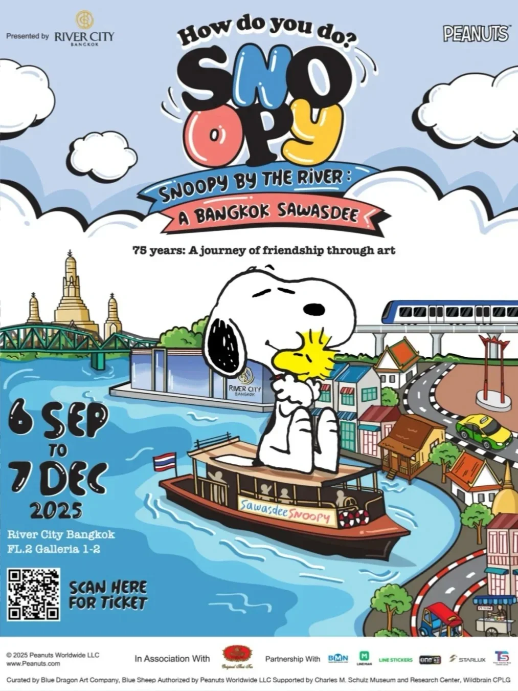 史努比 75 周年艺术展 | 泰国站全攻略