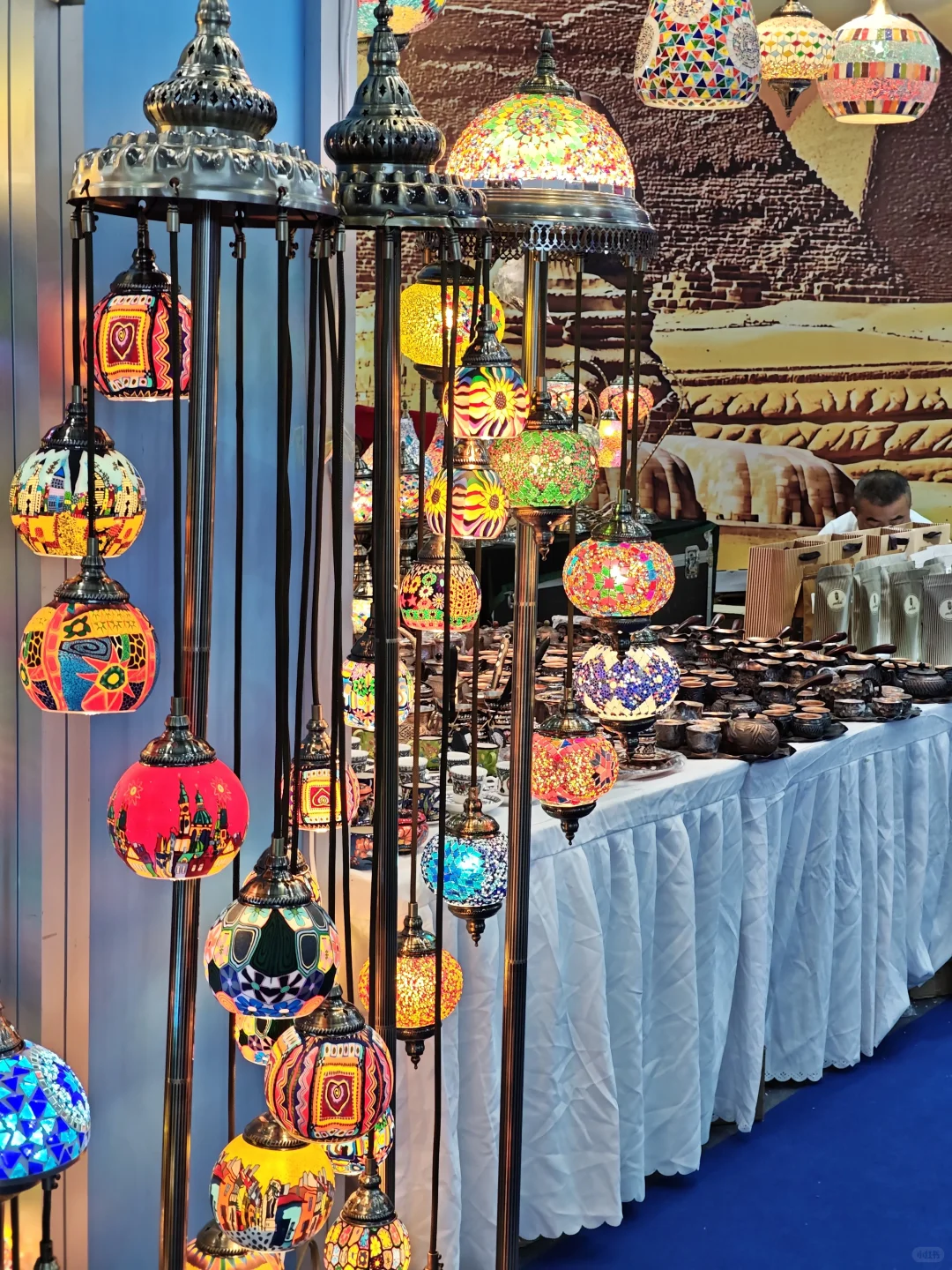 在银川逛中阿博览会像穿越到中东市集!