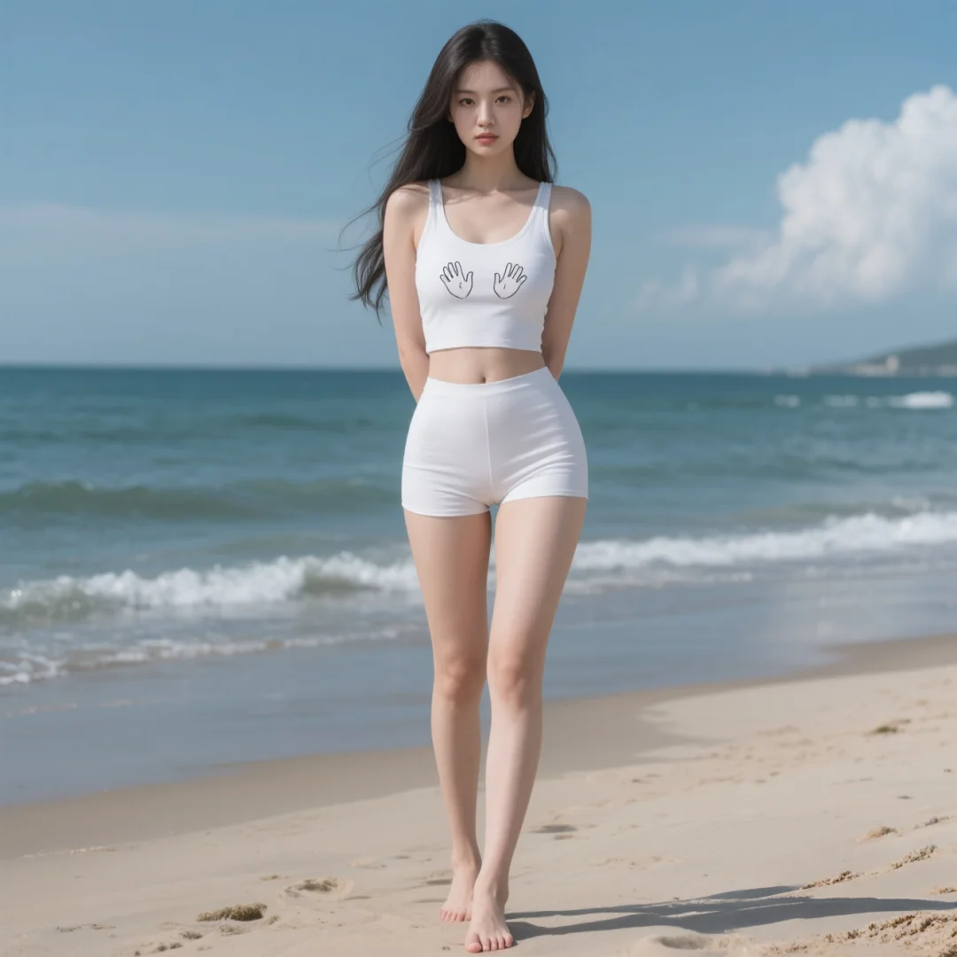 浪一个 海边不能没有泳衣?