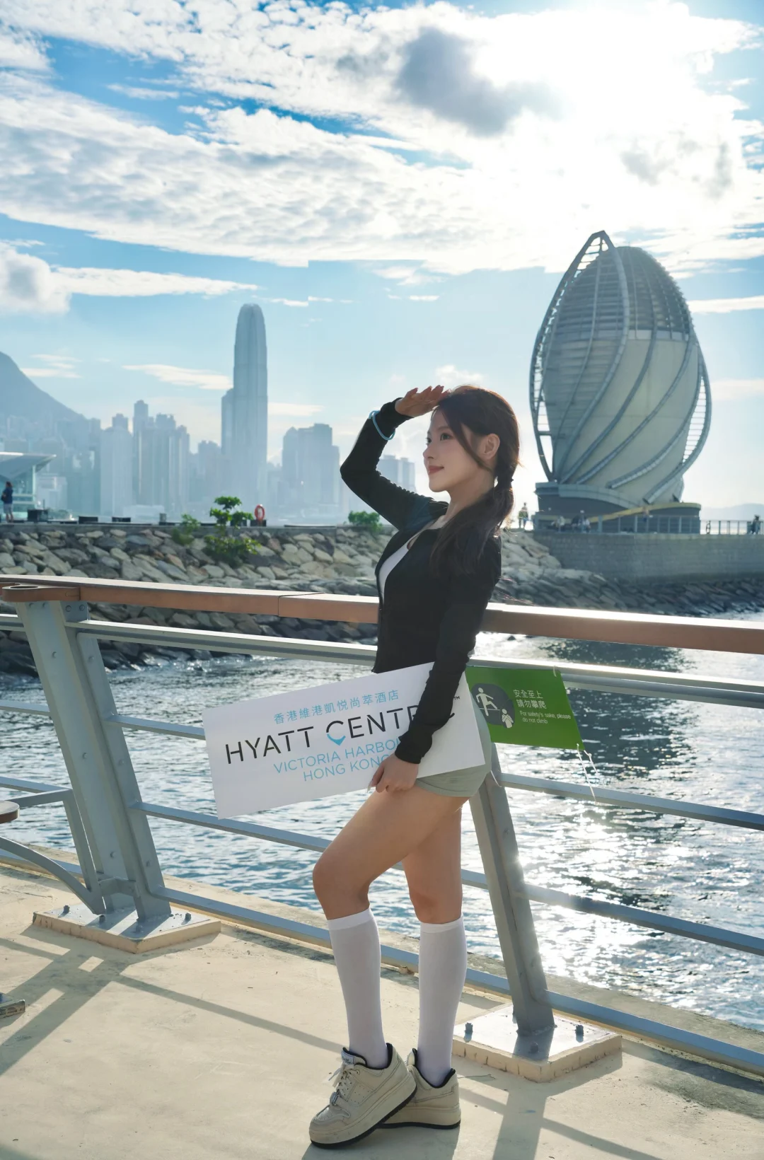谁懂啊！在香港东岸板道跑步也太治愈了吧～