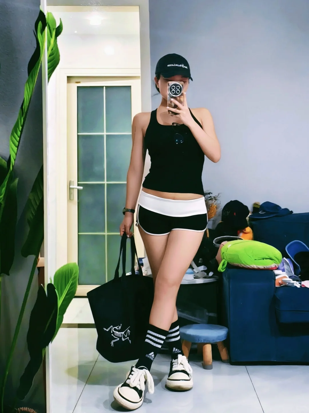 黑白才是我的主场，产后也要穿衣自由