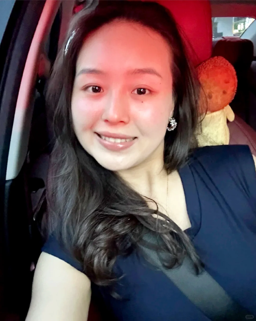 车上无聊的自拍