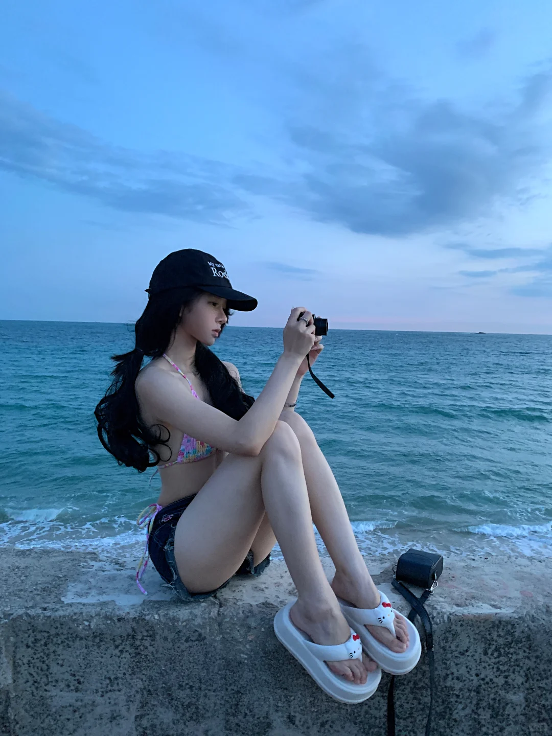 分享我的海边泳衣10套look