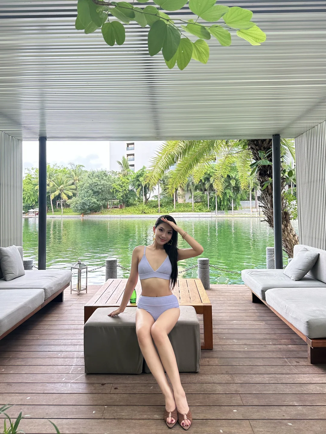 又到了可以天天泡池的季节?