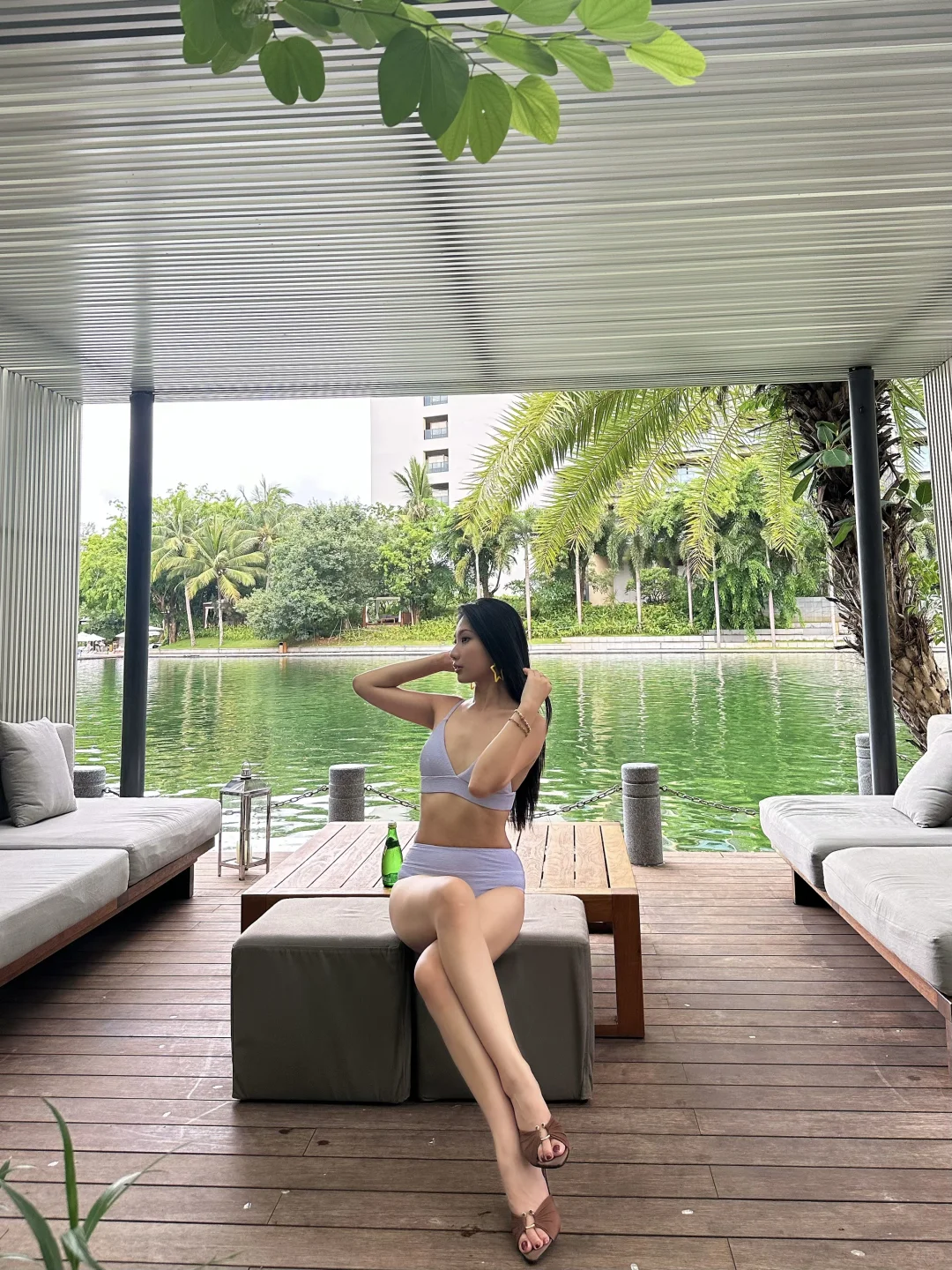 又到了可以天天泡池的季节?