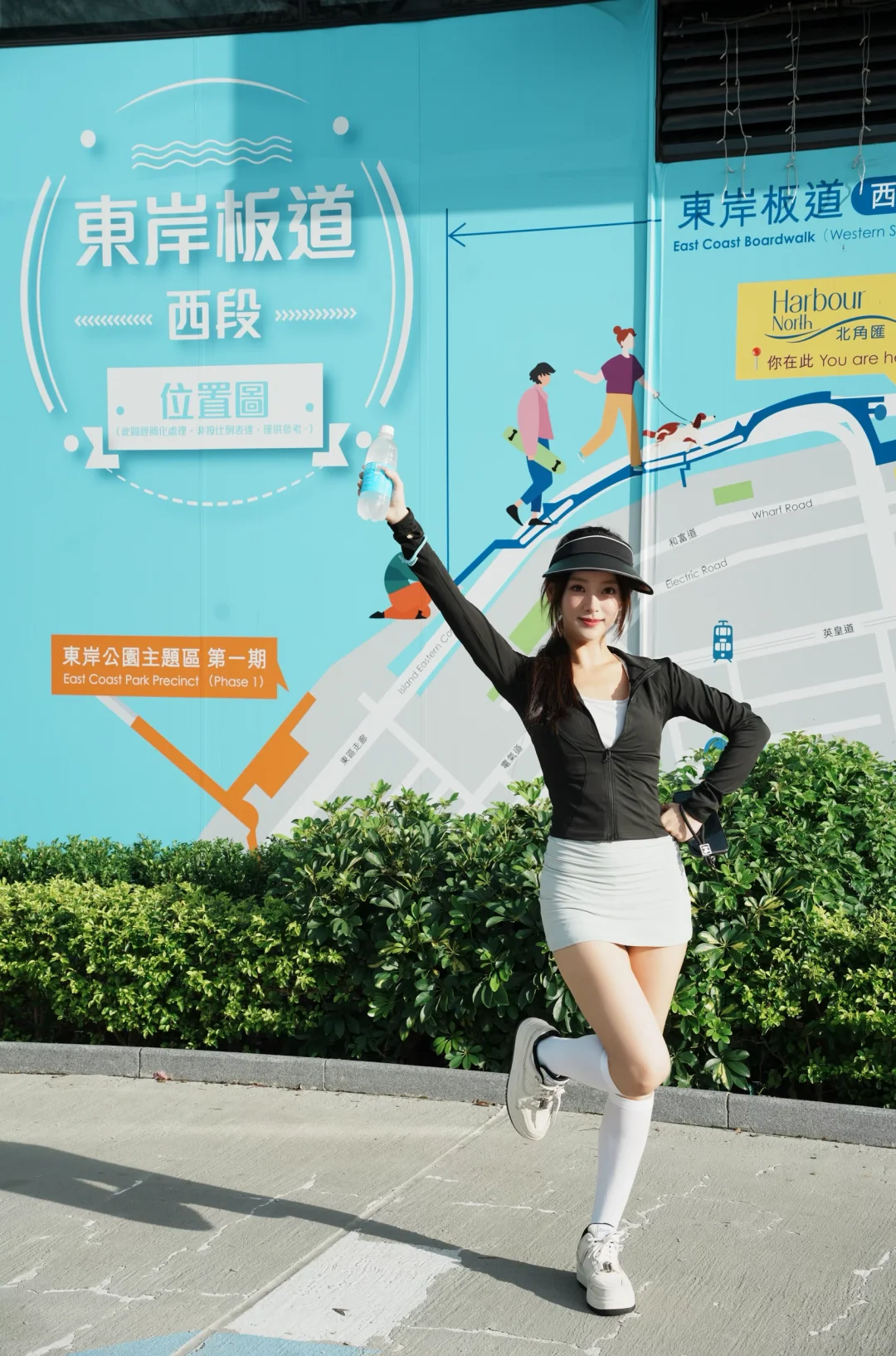 谁懂啊！在香港东岸板道跑步也太治愈了吧～