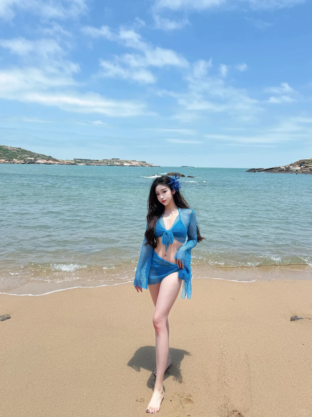 ?蓝色的海、蓝色的我