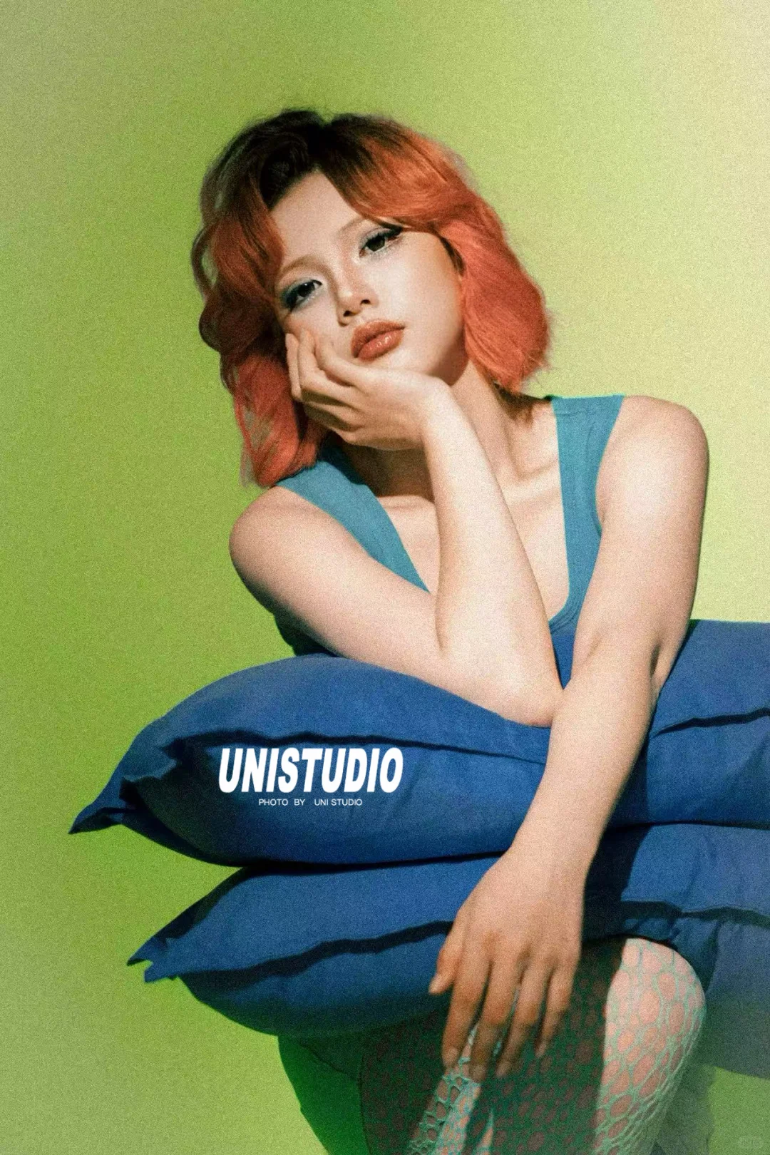 颜色撞击辣妹妆真的很好看啊