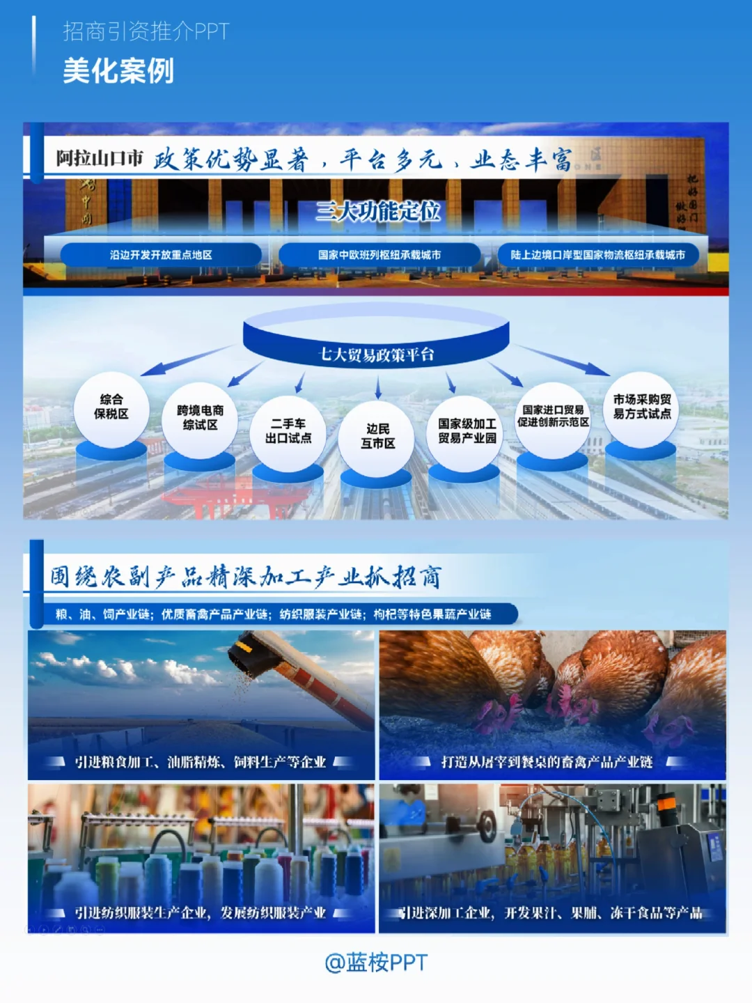 招商推介会ppt如何征服对手