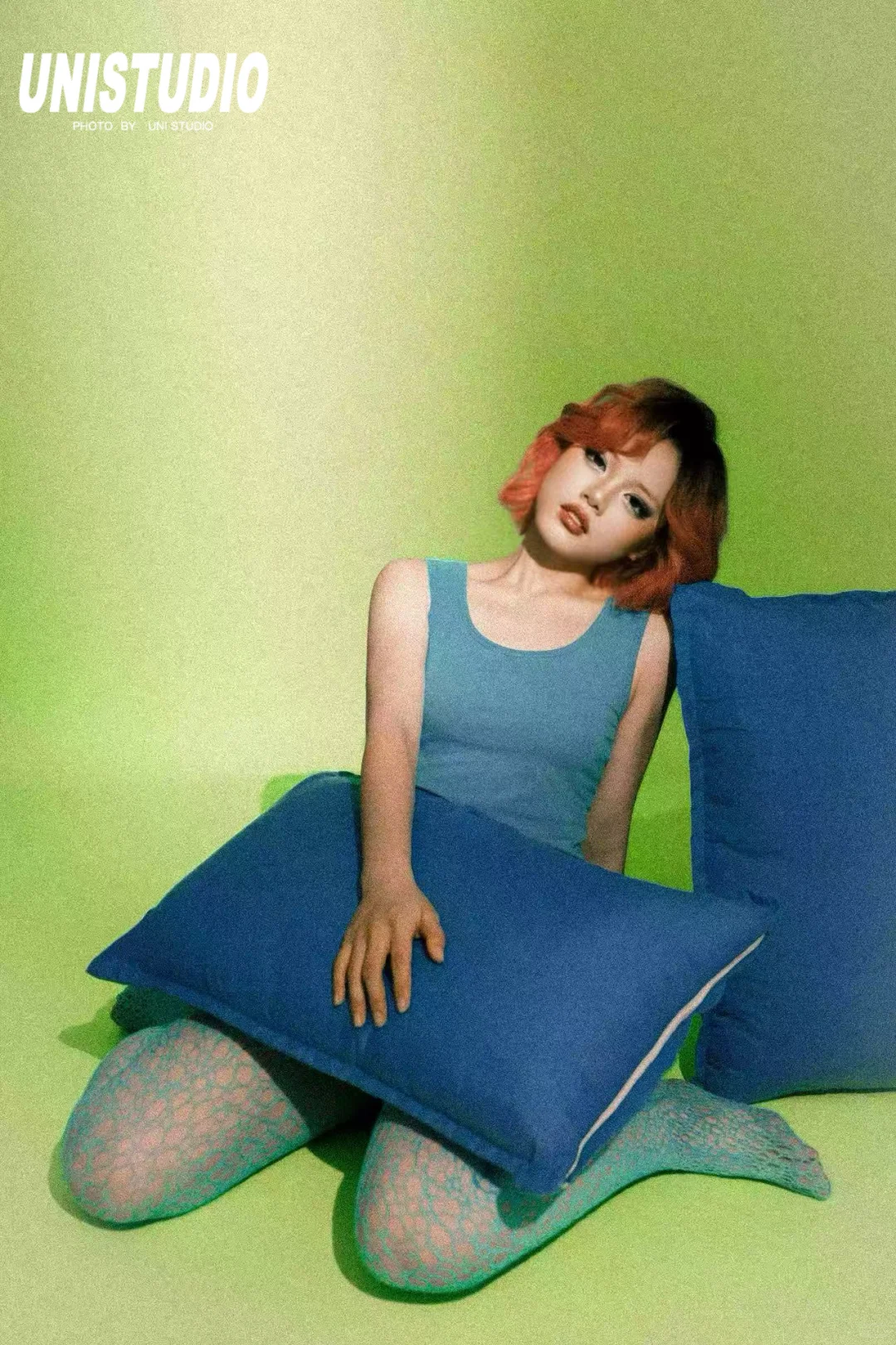 颜色撞击辣妹妆真的很好看啊