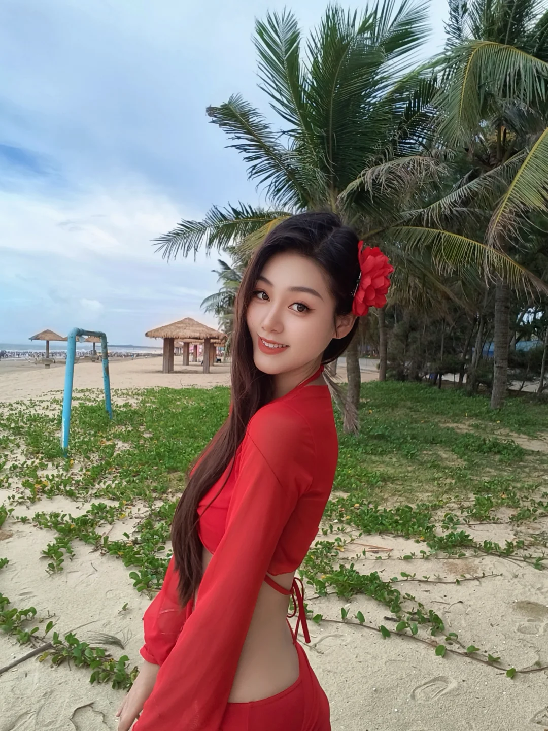 落日海滩泳衣法则｜被追着问爆的氛围感公式