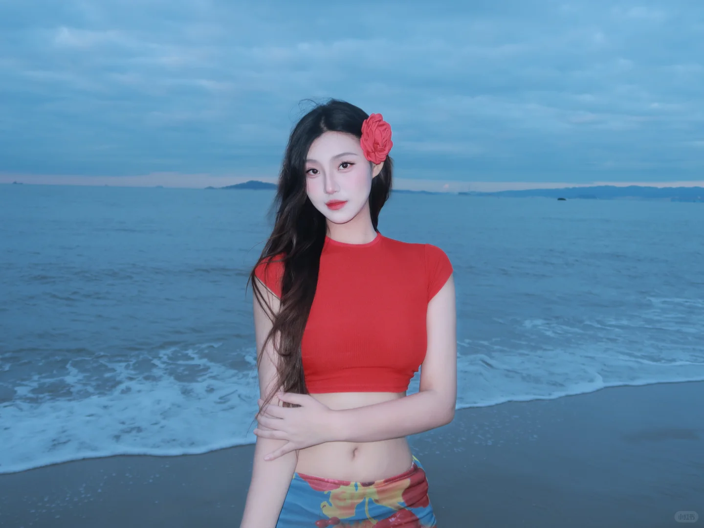 家人们来海边这样穿 老出片了