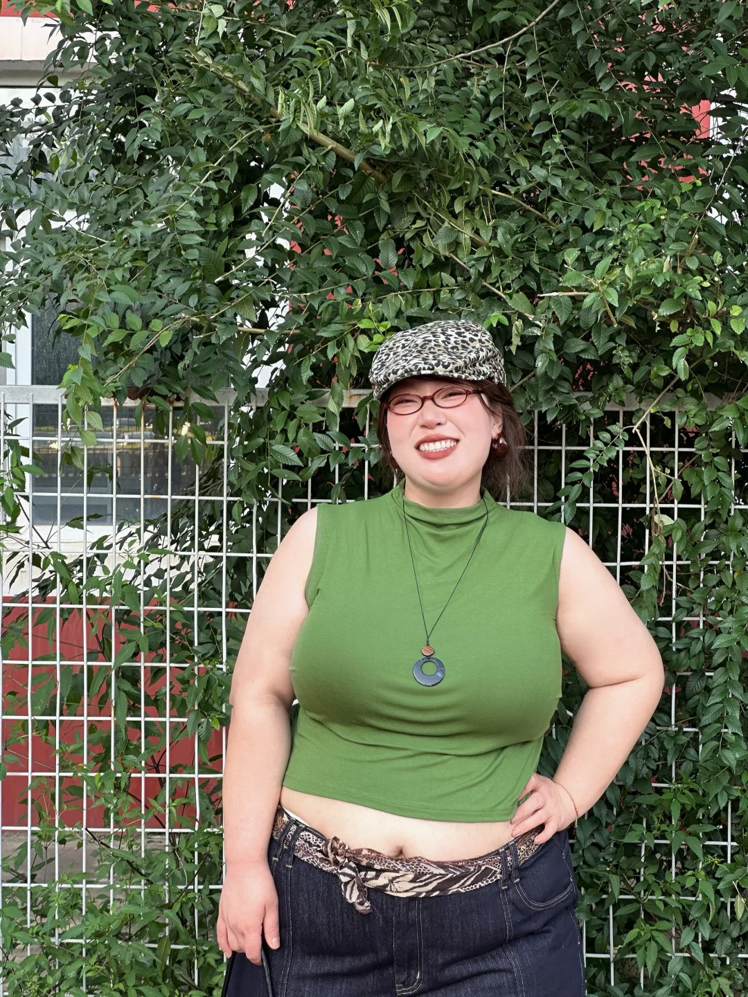 270斤｜胖mm梨形大码辣妹千禧风穿搭