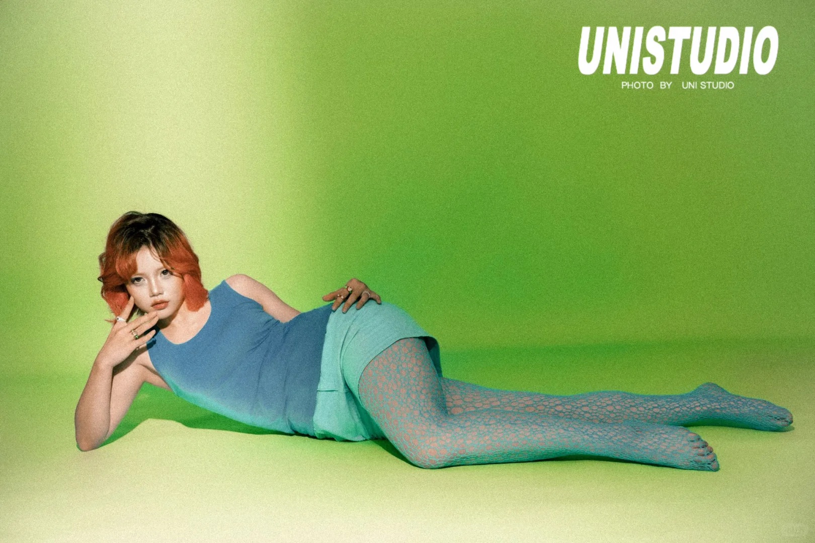 颜色撞击辣妹妆真的很好看啊