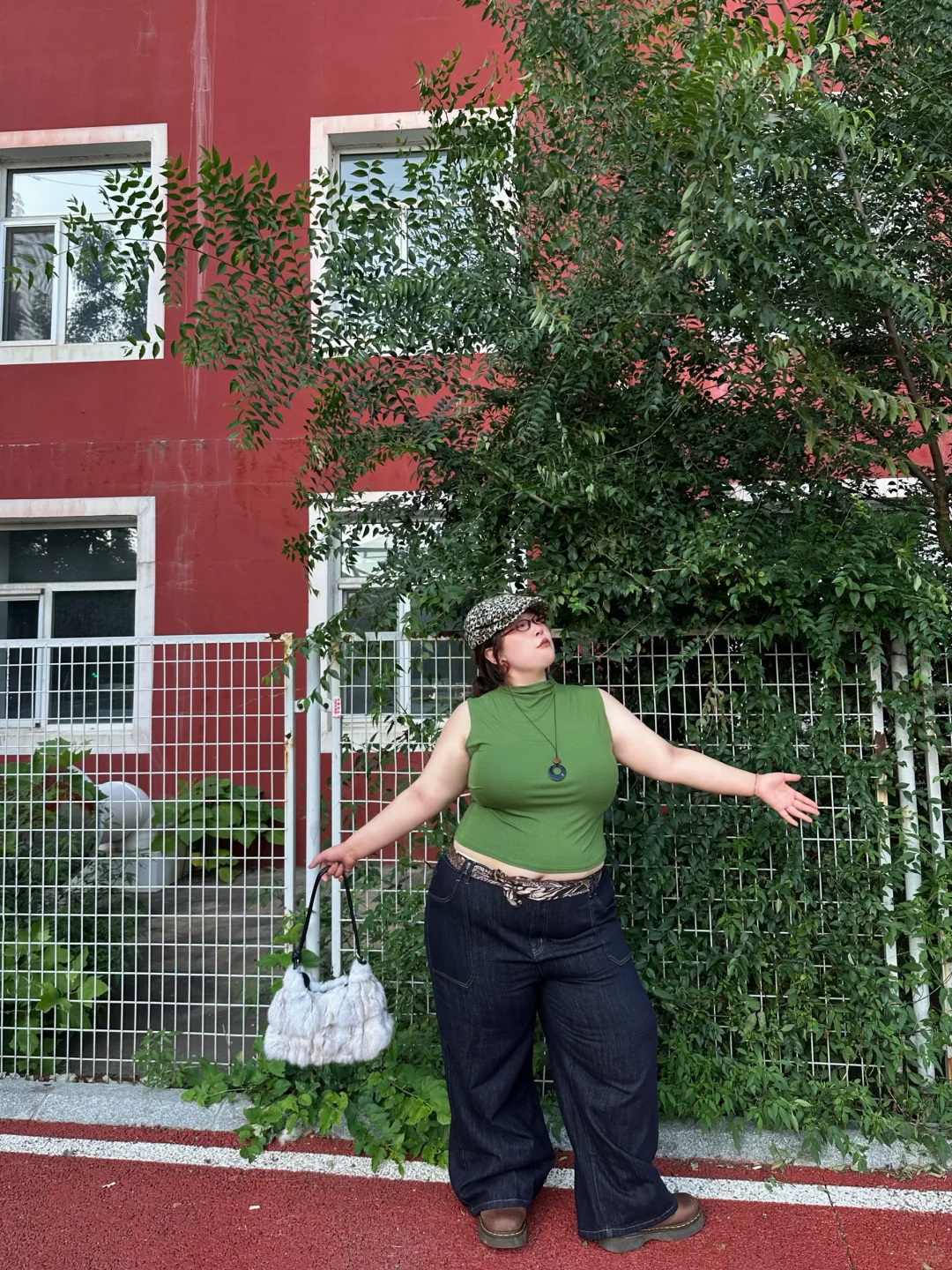 270斤｜胖mm梨形大码辣妹千禧风穿搭