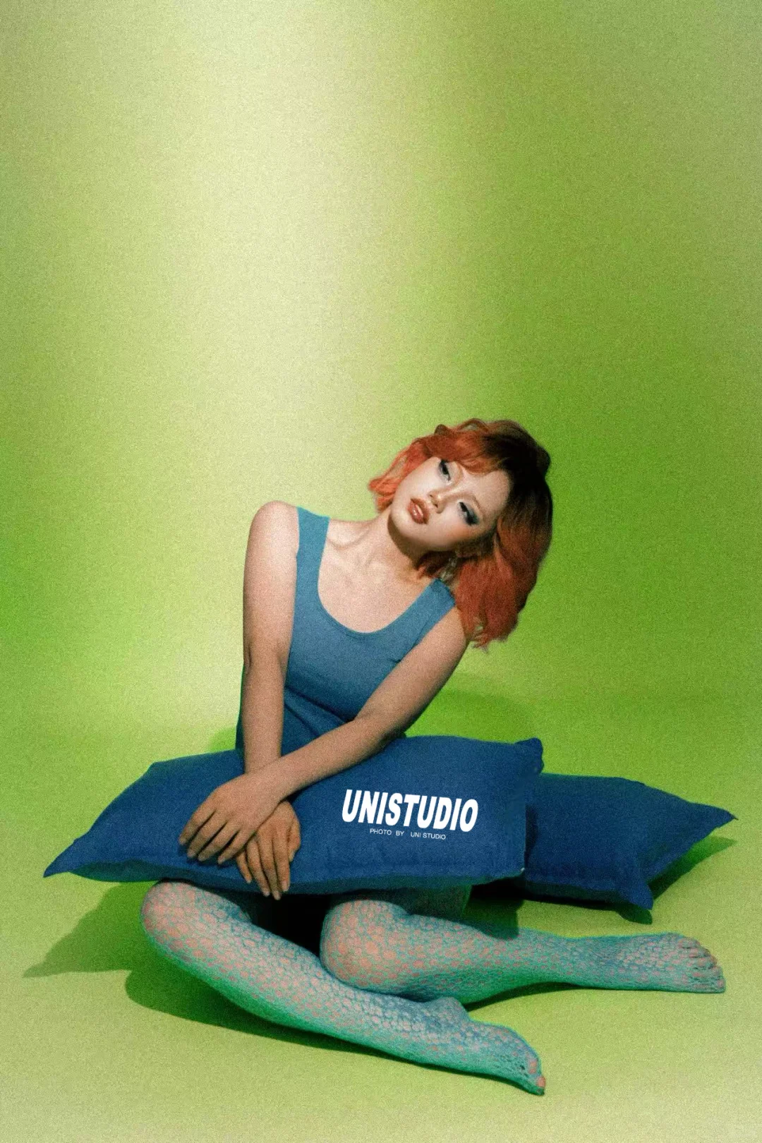 颜色撞击辣妹妆真的很好看啊