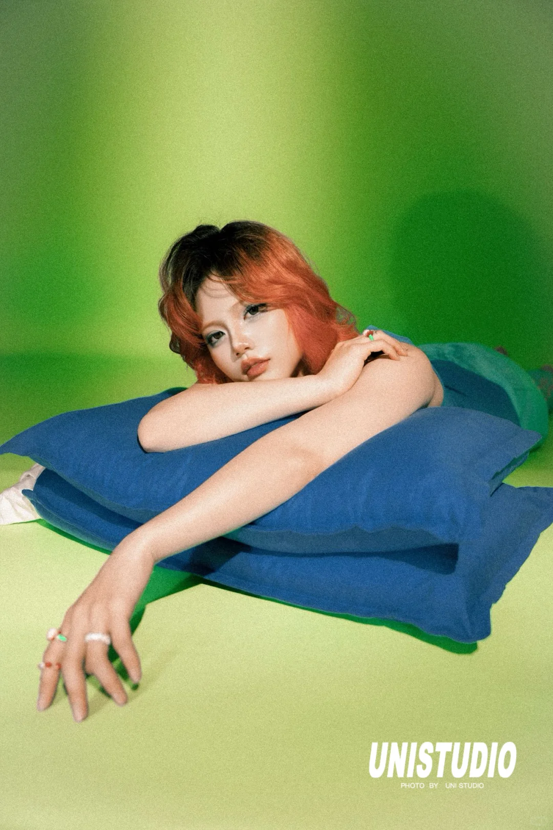 颜色撞击辣妹妆真的很好看啊