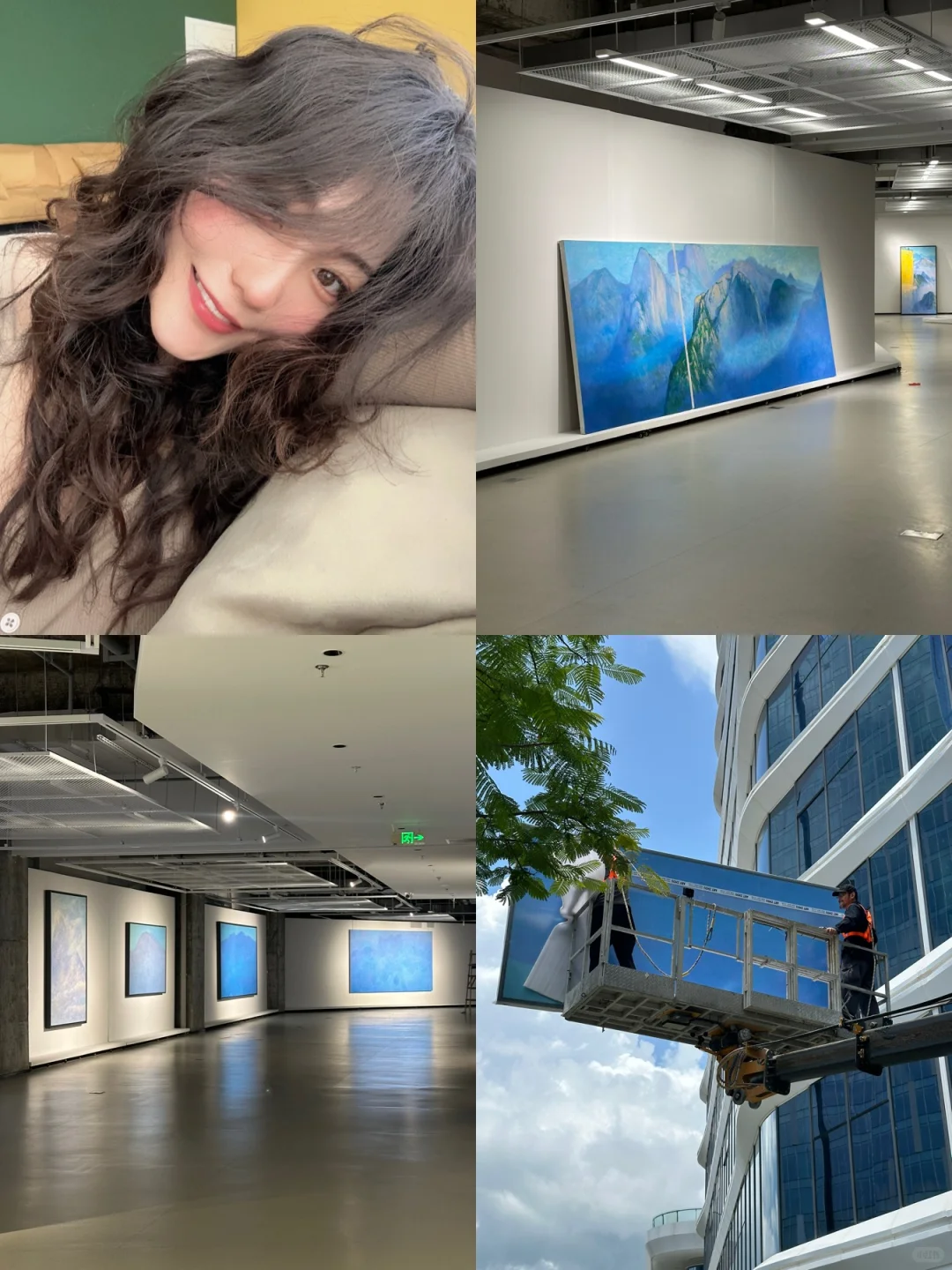 艺术工作者的日常：不是撤展就是在布展??