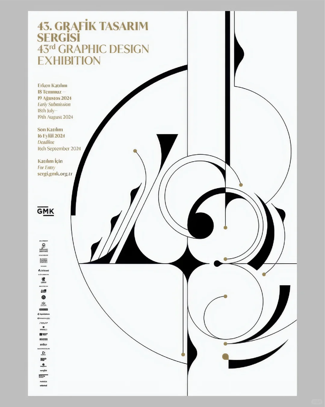 GMK 第 43 届平面设计展视觉符号