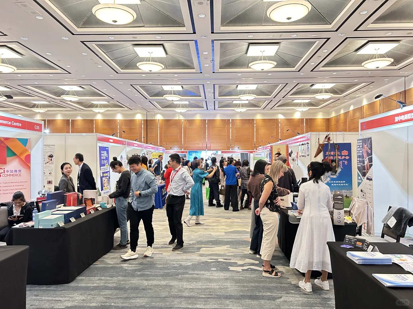 中加盛会｜2025多伦多商品交易会热力开场