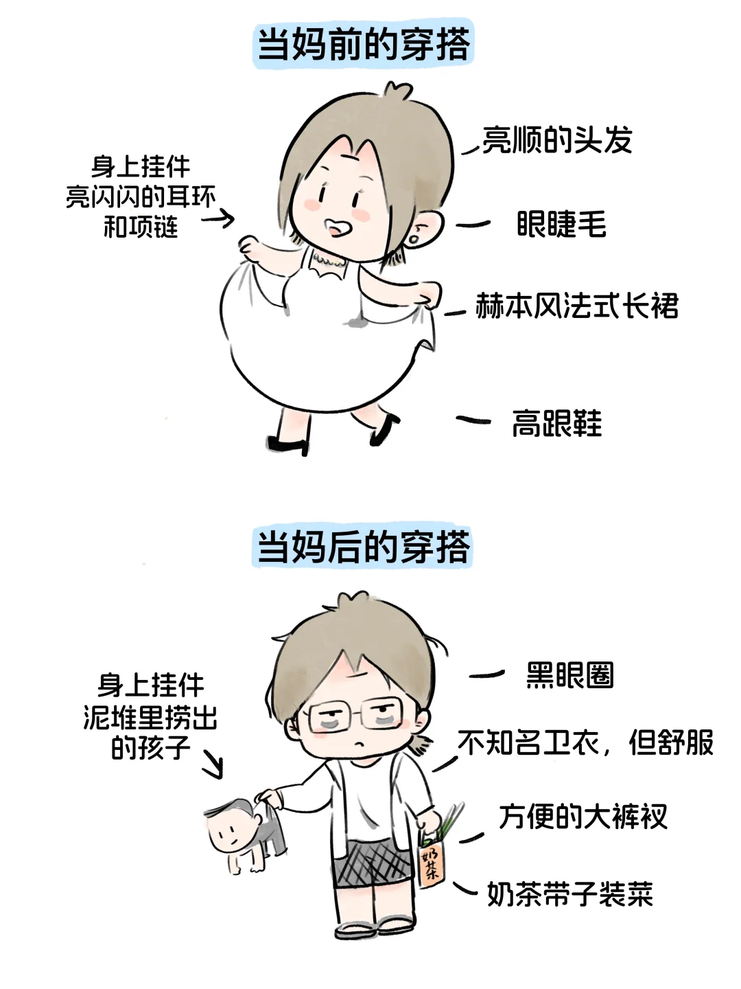 生娃后我失去了穿衣自由