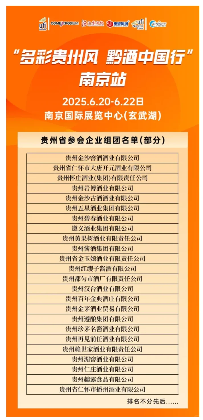 6月20日南京糖酒会攻略(地点+门票+展商)