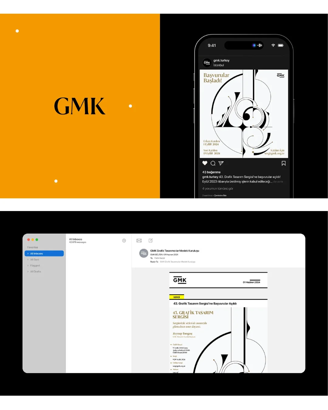 GMK 第 43 届平面设计展视觉符号