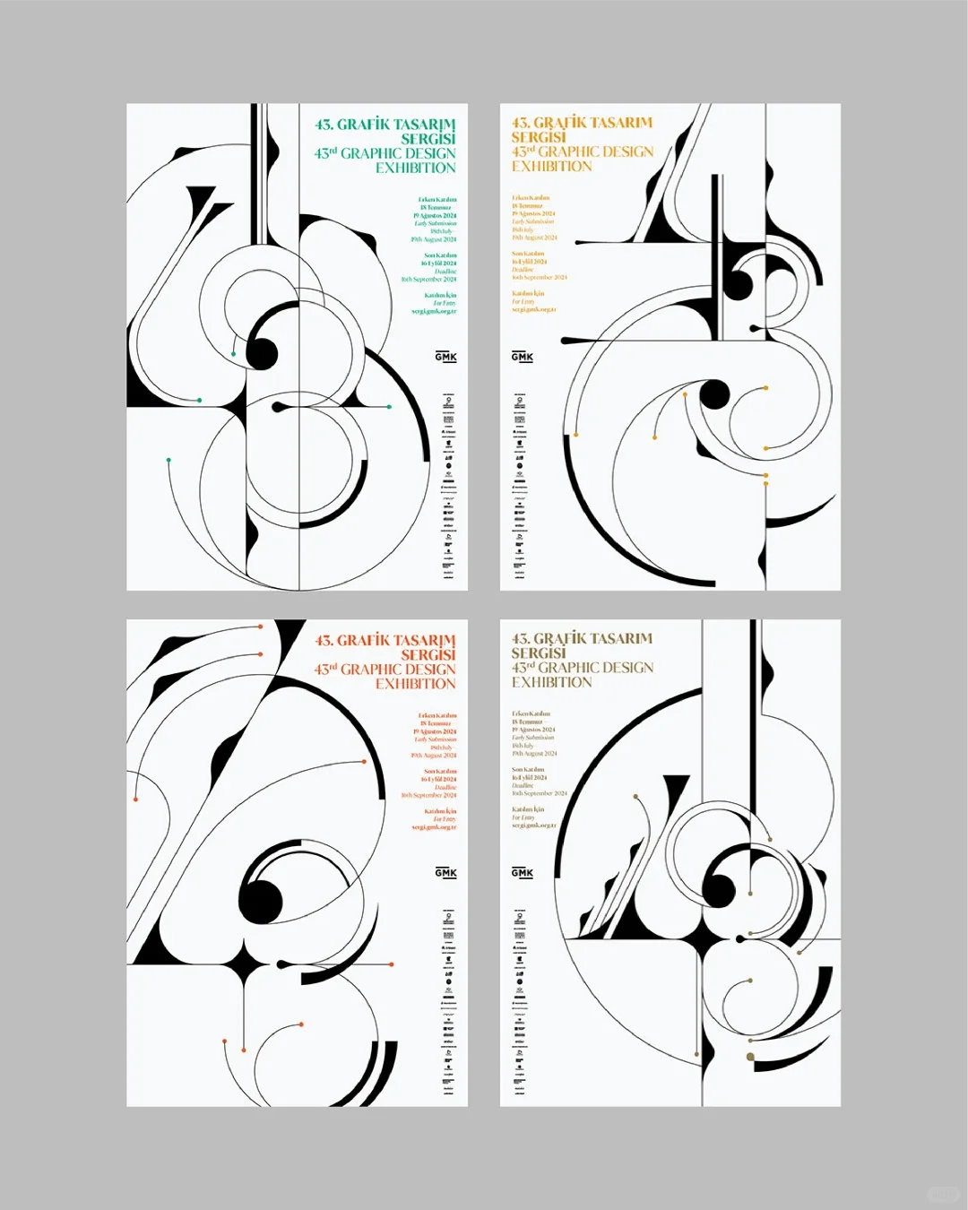 GMK 第 43 届平面设计展视觉符号