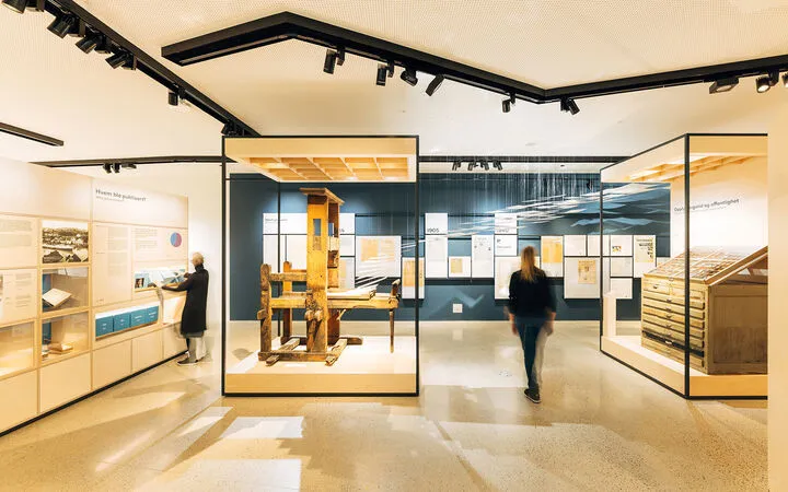 展陈设计师都在找的参考图：挪威印刷博物馆