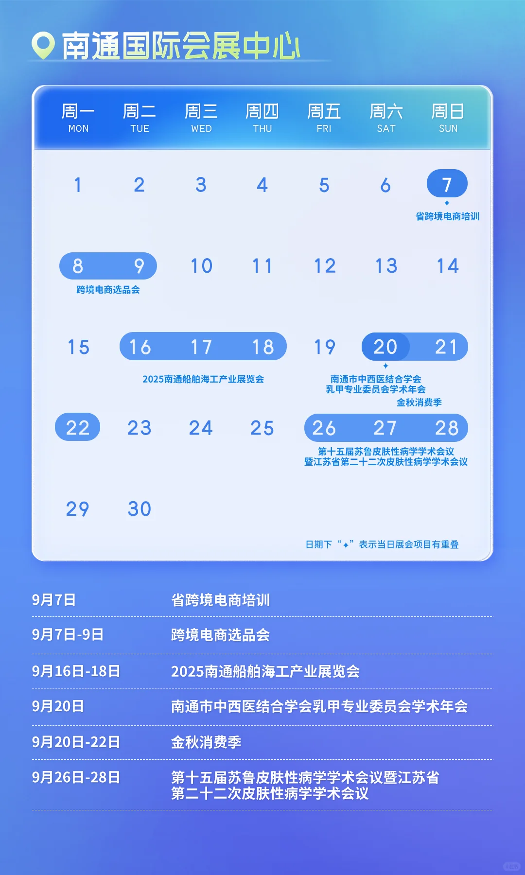 终于等到了9月全国展会?一键收藏