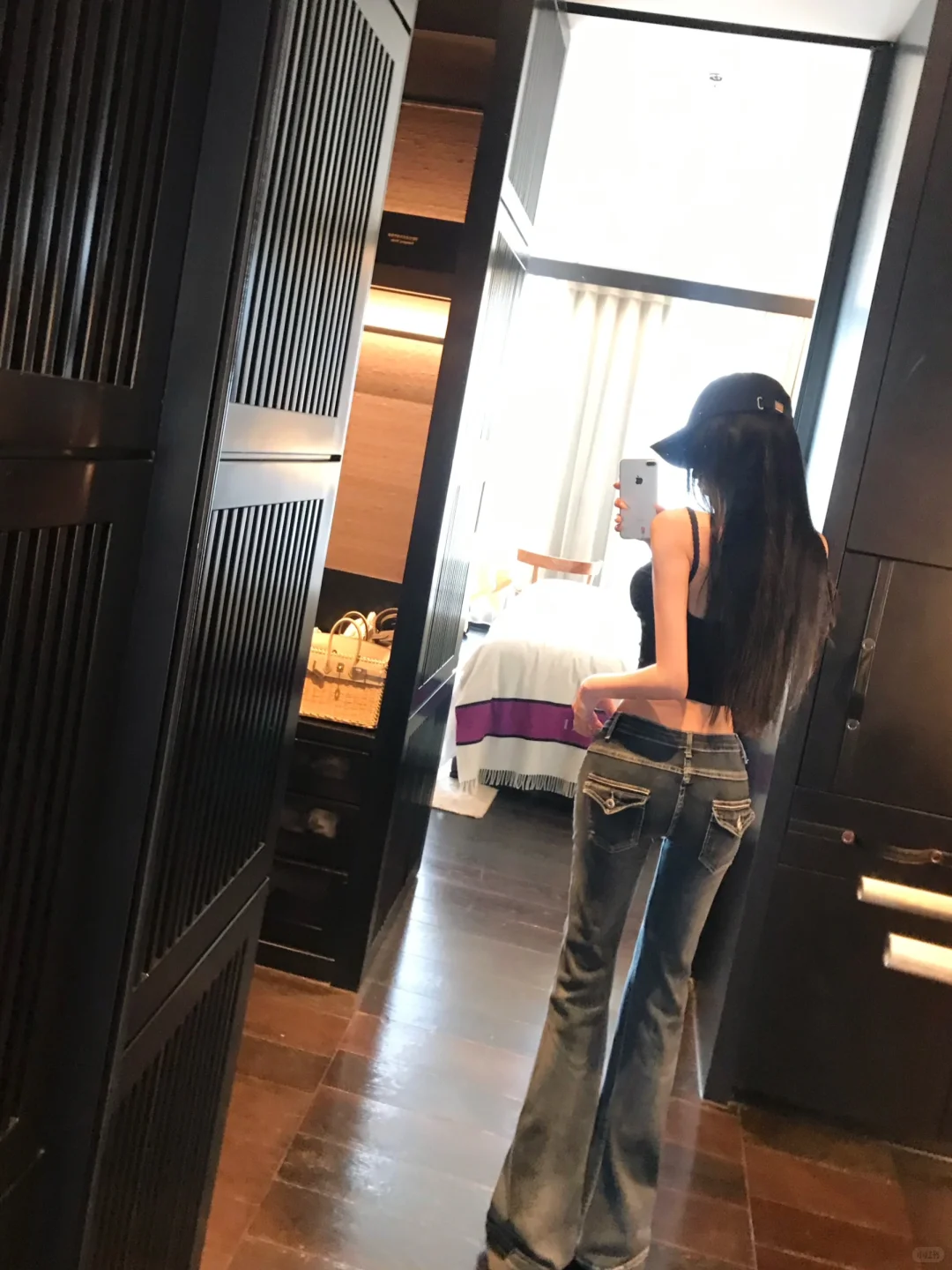 感受下低腰裤的魅力！