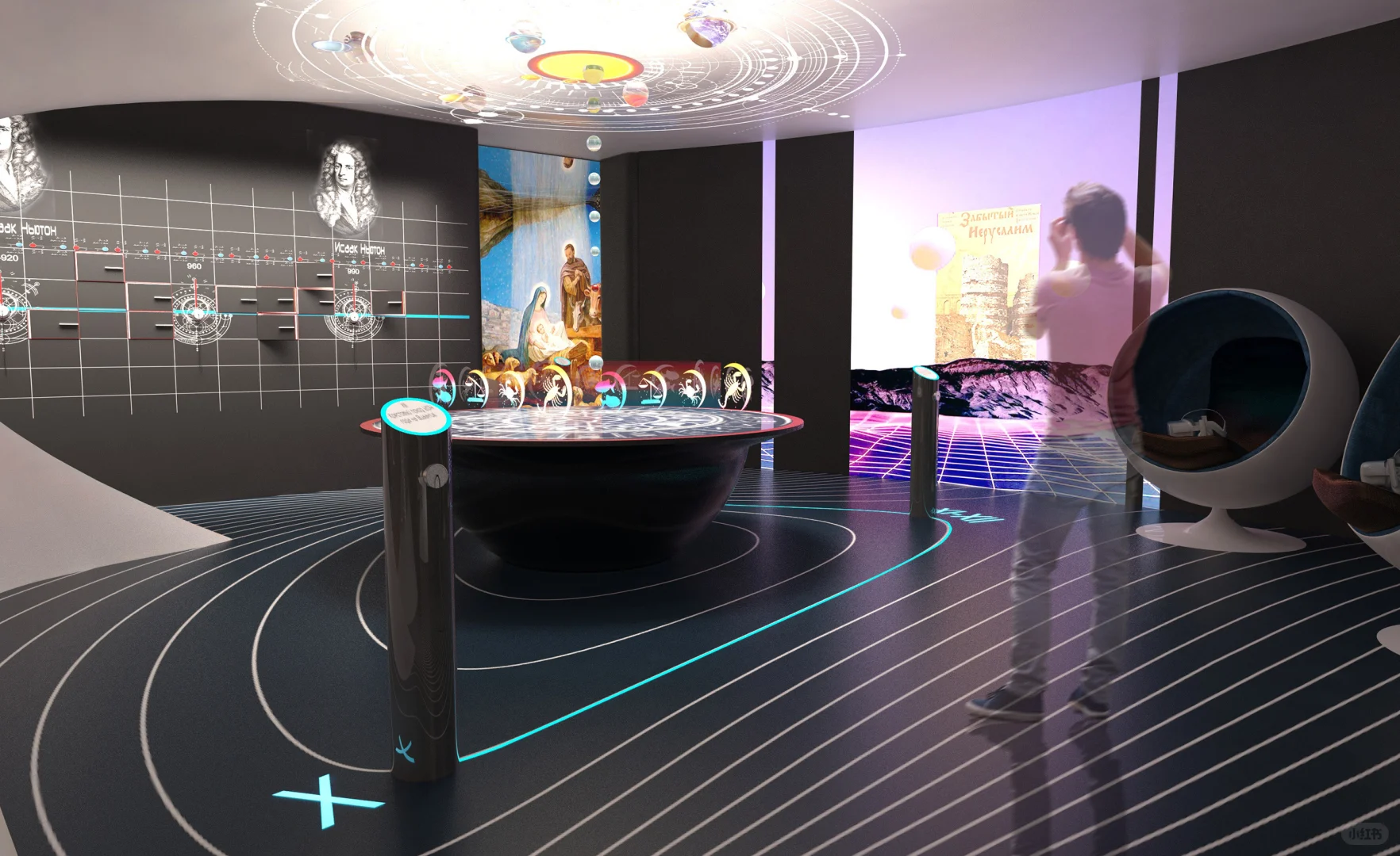 高品质展厅效果图：从构思到呈现的艺术