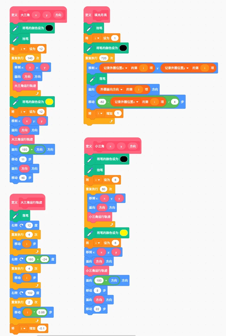 用scratch制作小樱魔法阵(附源码)
