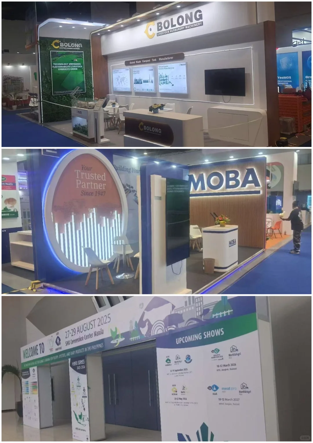 2025菲律宾ILDEX畜牧展，海外展会搭建案例