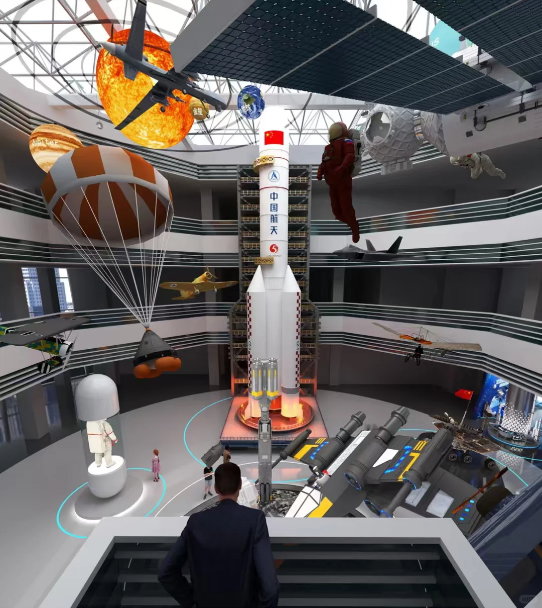 青少年活动中心｜科技馆设计