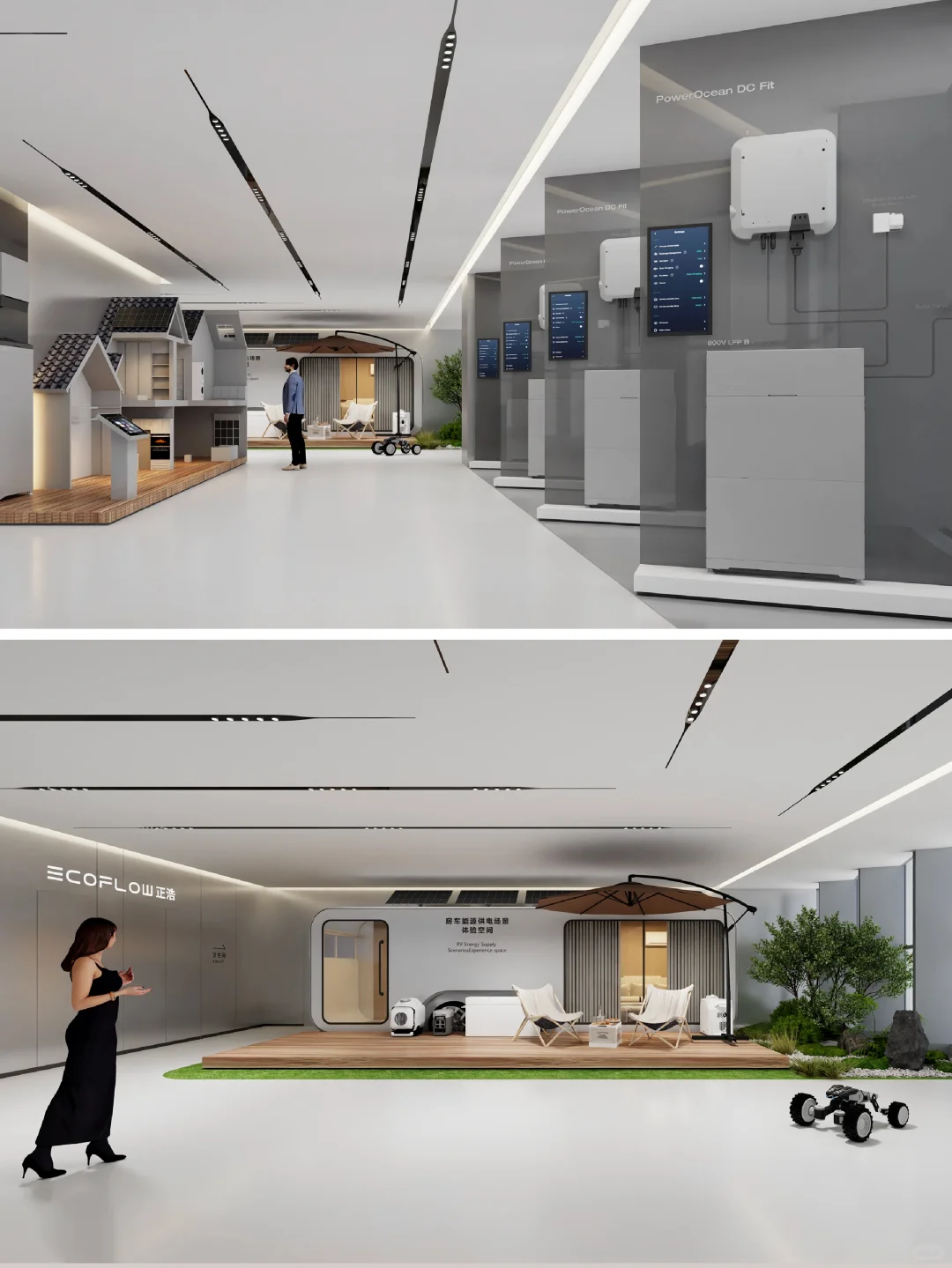 ?假如展厅设计有段位？电池工业