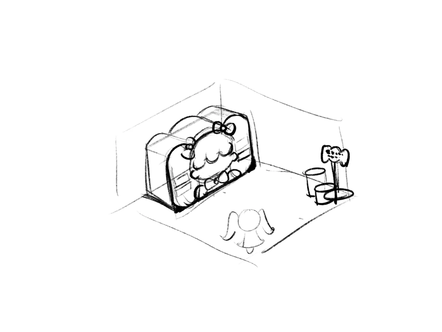 展位设计之从草图→建模→搭建