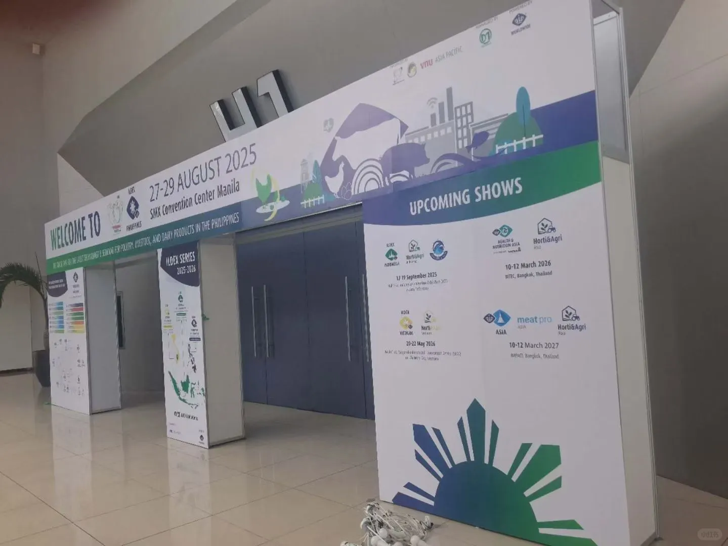 2025菲律宾ILDEX畜牧展，海外展会搭建案例