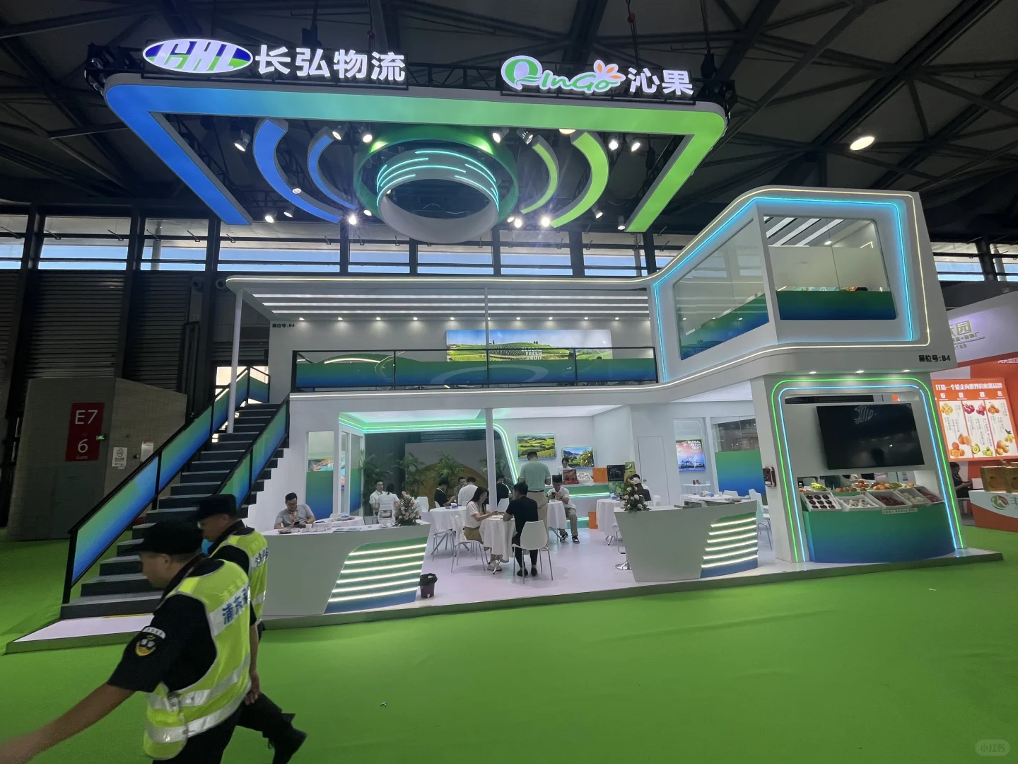 近期展会现场案例分享→水果展✨✨