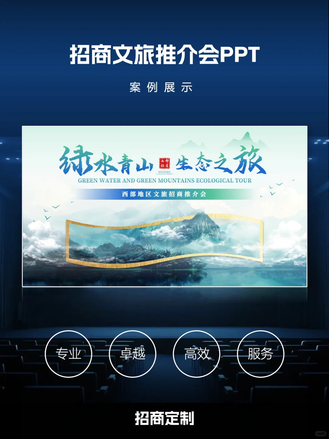 城市文旅招商推介会PPT设计制作美化