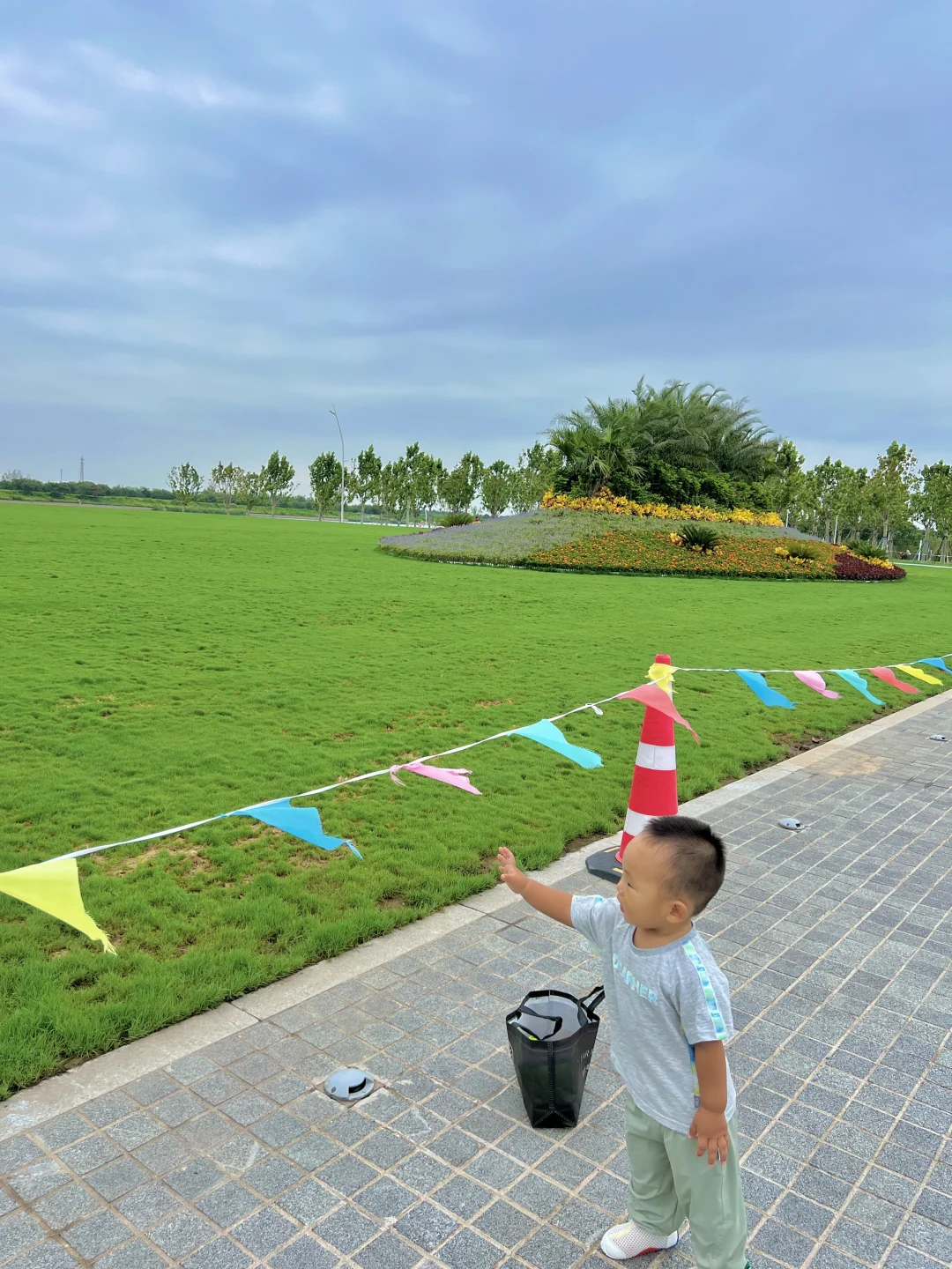 国展生态公园满眼?码头 海鸥 荷花?娃超爱